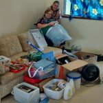 Photo of Karin and her Consumer and the household items