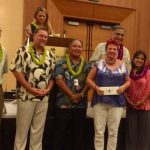 Hawaii Island Charity Walk check presentation