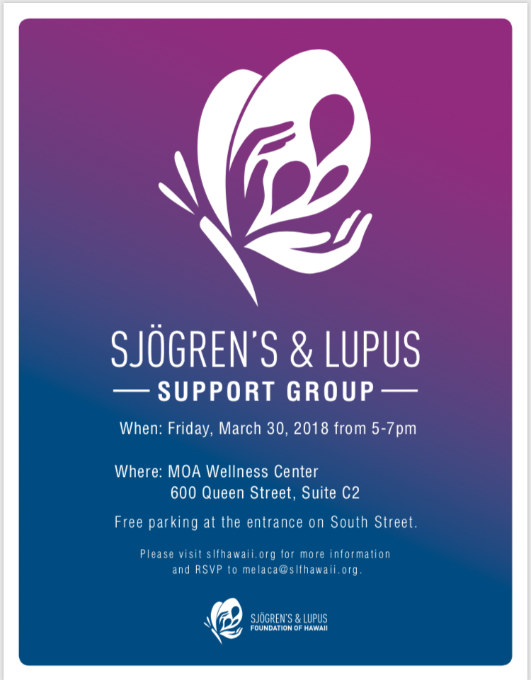 Sjögren's and Lupus Foundation of Hawaii Support Group