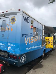 Photo of Project Vision bus