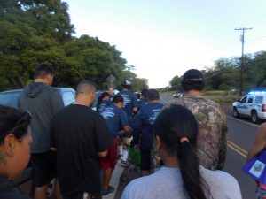 Photo of Molokai Charity Walk along the road