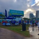 Photo of Oahu Charity Walk starting line